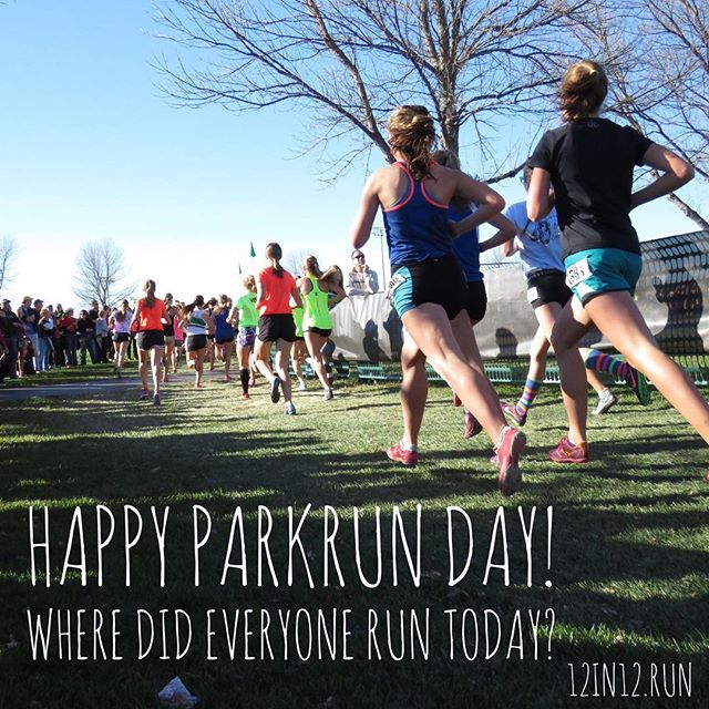 12in12 Happy parkrun day! Where did everyone run today?